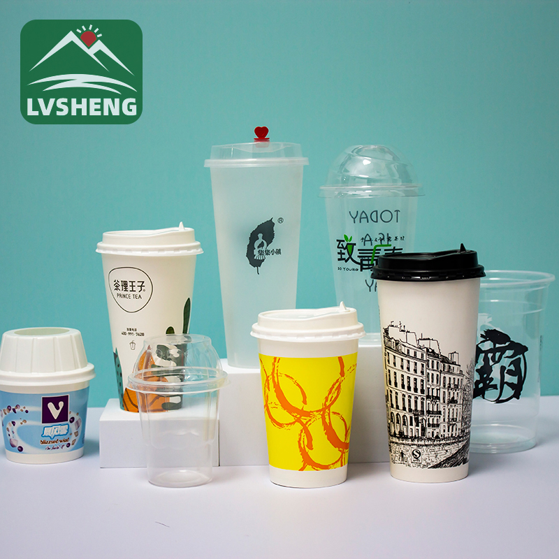 Den bästa anpassade logotypen Takeaway Packaging Coffee Cup
