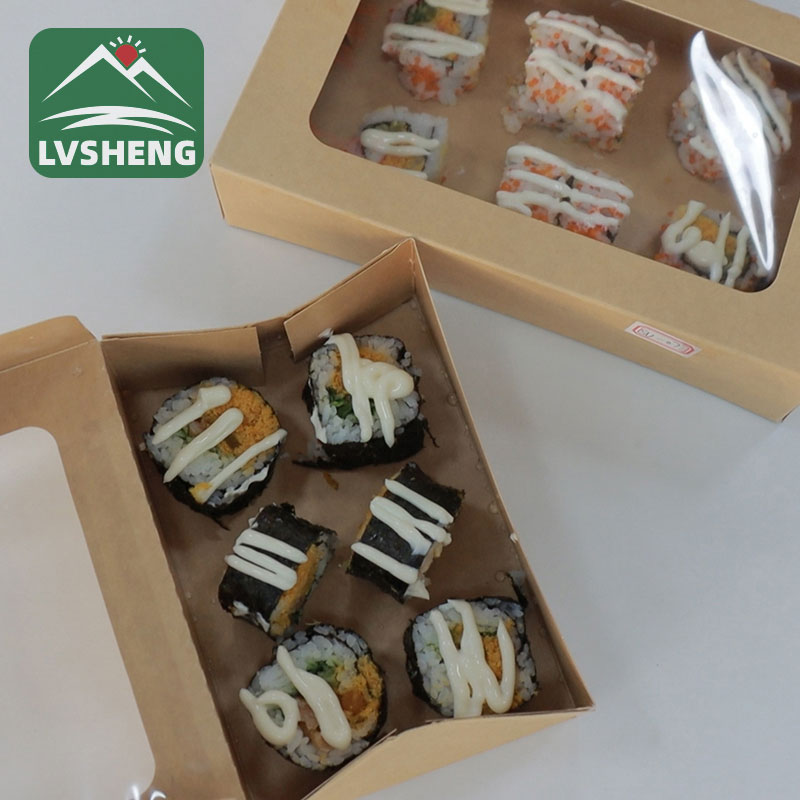 Snabbmat PLA -förpackningsbox