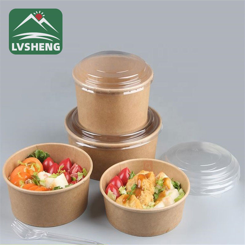 Sallad Kraft Paper Box