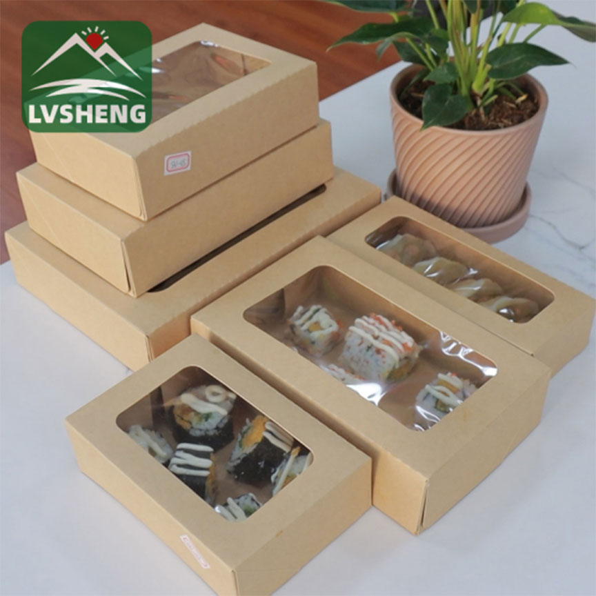 Sushi takeaway box